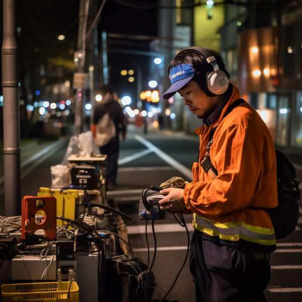Decentered-Media_a_person_working_on_a_sound_recording_late_at__e202b4e9-c5d2-435e-8e33-59cee8d915b3