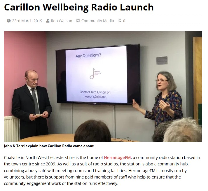 Wellbeing radio