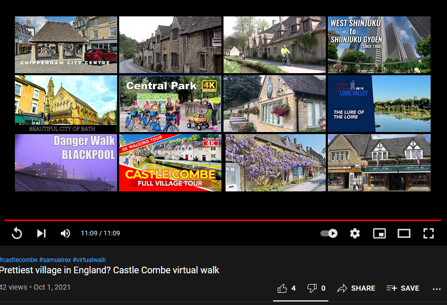 Walking Tours YouTube