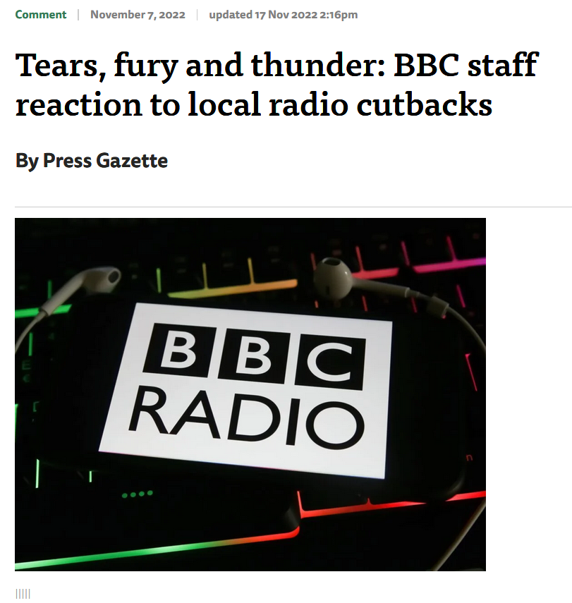 BBC Local Radio Cuts